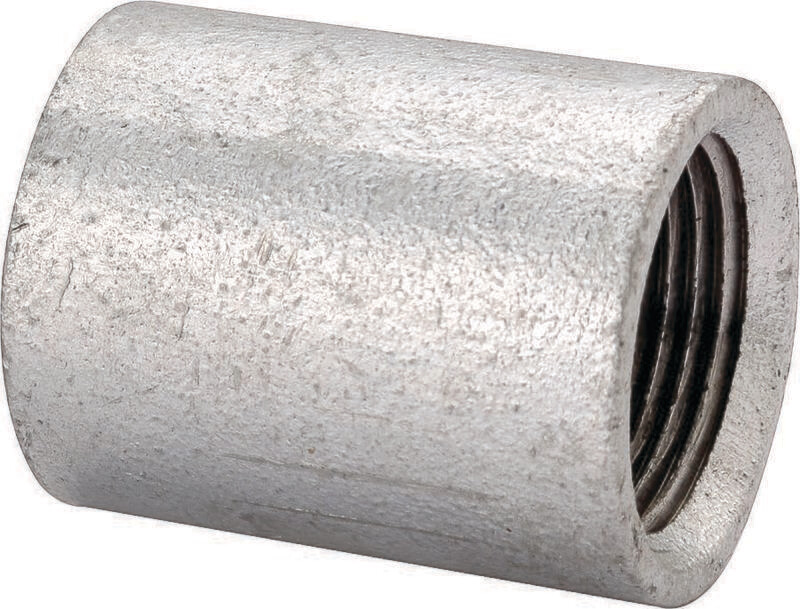 1/2" Galvanized Merchant Coupling