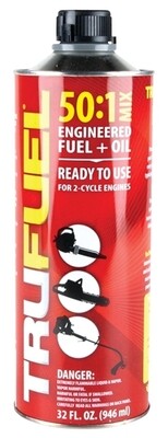 TRUFUEL 50:1 2CYCLE FUEL+OIL 32OZ