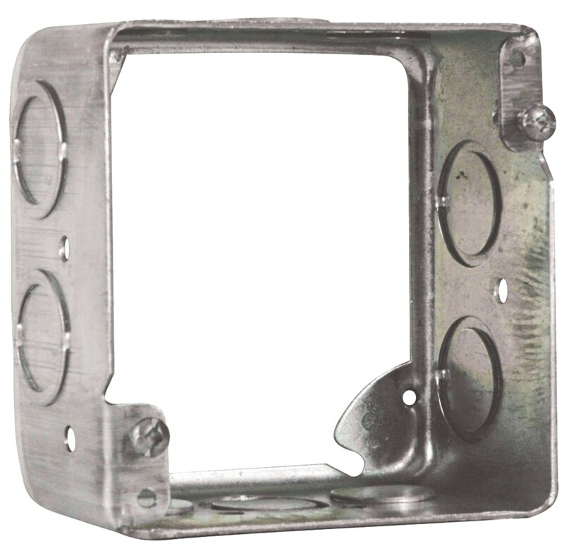 BOX 2 1/8D-4"SQ