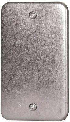 SINGLE BLANK PLATE GALV