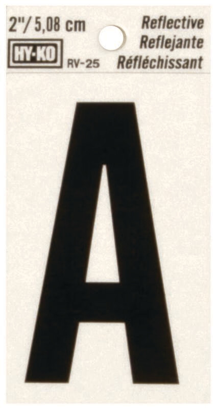 2" STICKER LETTER "A"