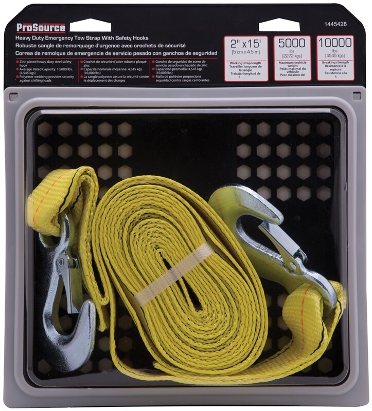 10000LB TOW STRAP 15'