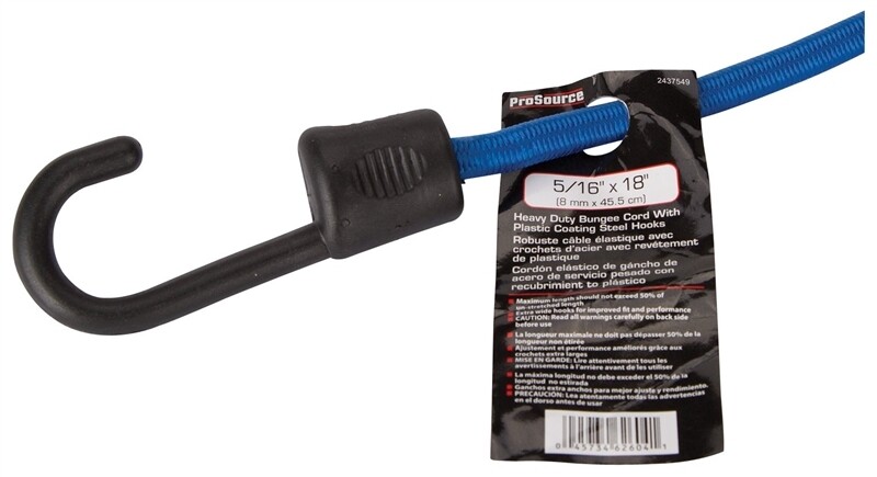 18"(8MM) BUNGEE CORD BLUE FIXED END