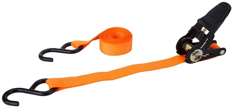 1"X10' 4PK RATCHET TIE DOWN ORANGE