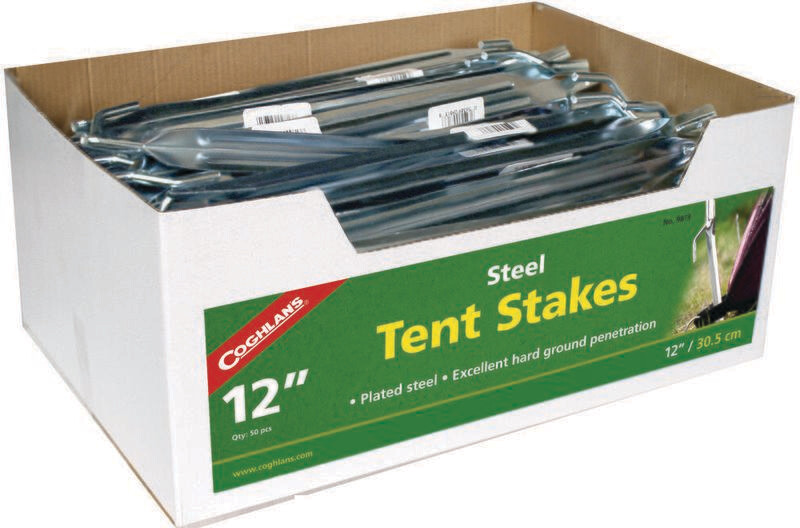 TENT PEGS 12" STEEL