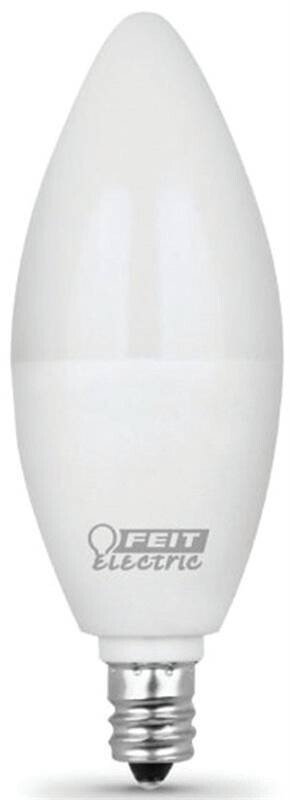 LED 40W CANDELABRA BULB FROST 3PK 3000K