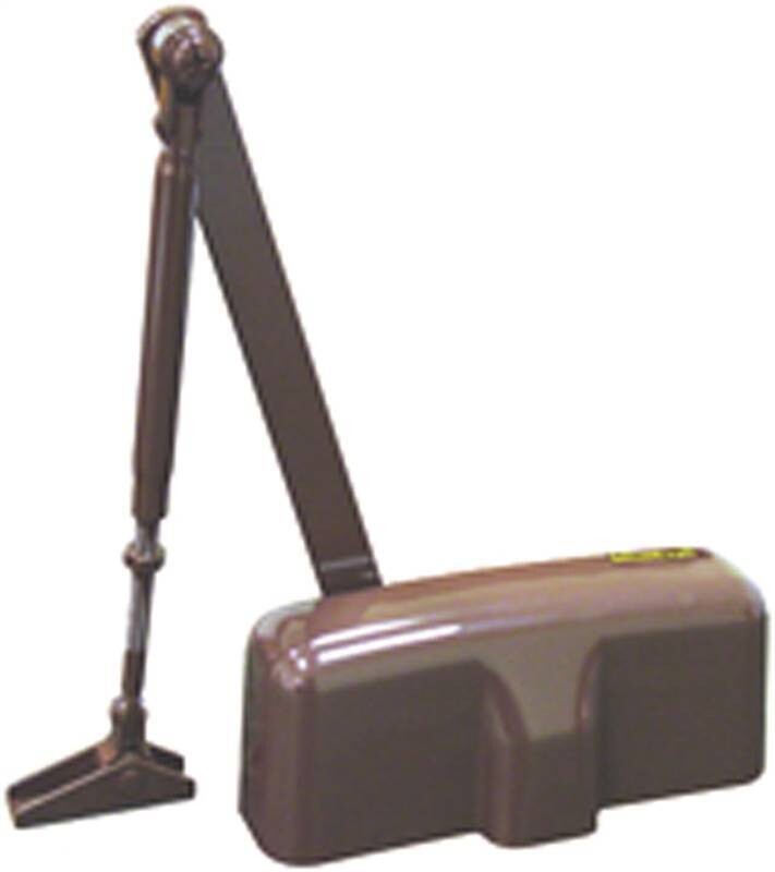 DOOR CLOSER HYDRAULIC BROWN W HOLD