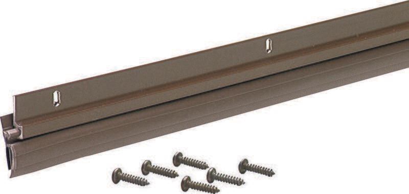 DOOR SWEEP ALUMINUM BROWN
