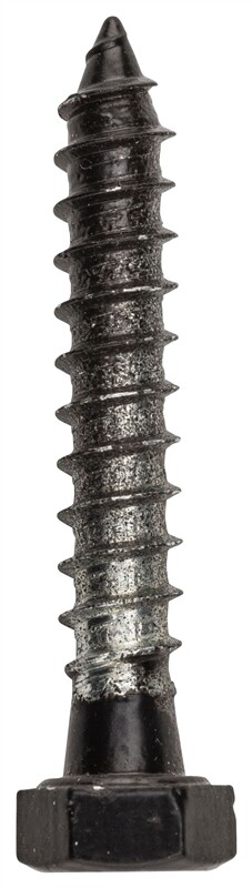 1/4" X 1 1/2" LAG SCREW BLACK