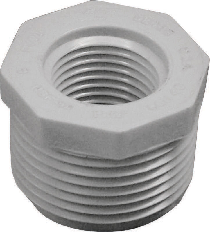 1" X 1/2" PVC Bushing MIP X FIP
