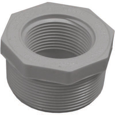 2 2" X 1 1/4" PVC BUSHING MIP X FIP