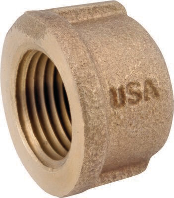 3/4" Brass Cap