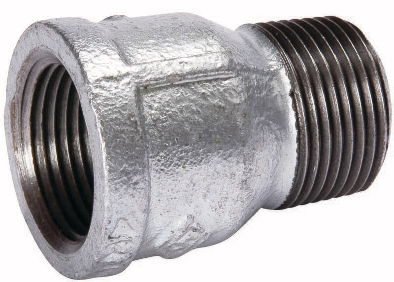 1/2" Galvanized Coupling Male X Female