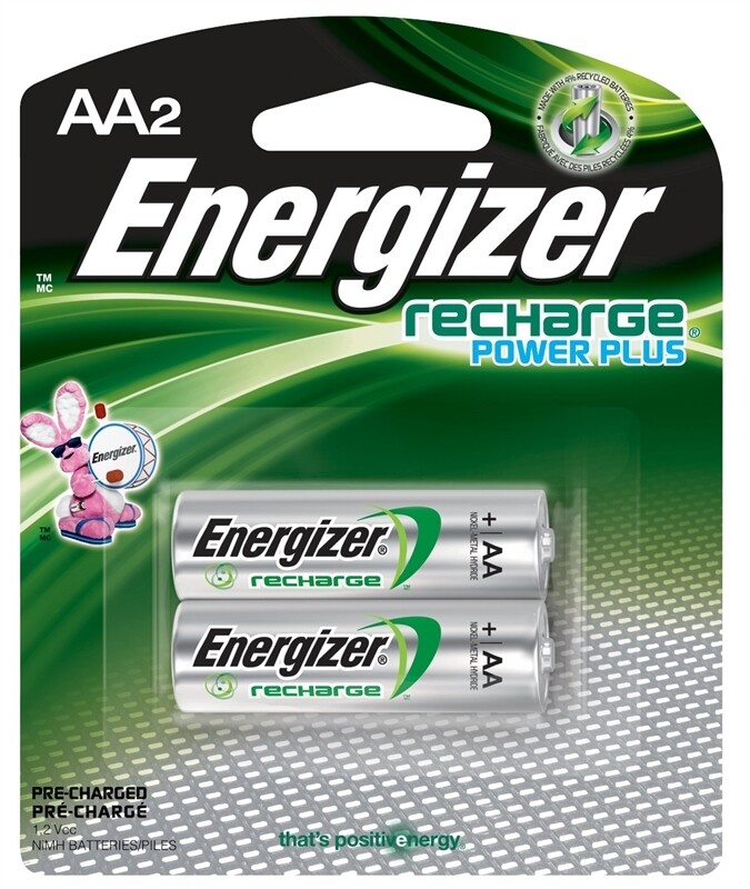 AA 2PC RECHARGEABLE BATTERY