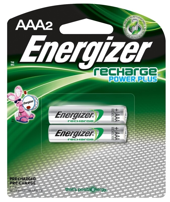 ENERGIZER RECHARGE AAA 2PC