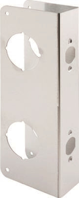 DOOR REINFORCER SATIN NICKEL DOUBLE DOOR REINFORCER SATIN NICKEL DOUBLE