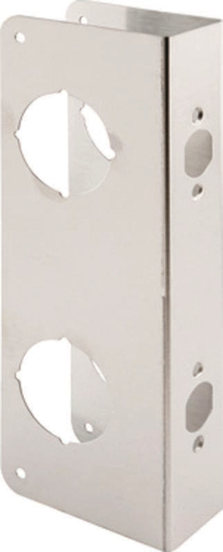 DOOR REINFORCER SATIN NICKEL DOUBLE