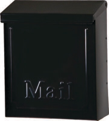 MAIL BOX BLACK POUCH LOCKING GIBRALTAR