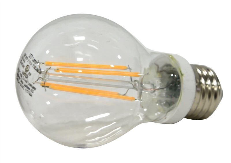LED BULB CLEAR 60W A19 2700K