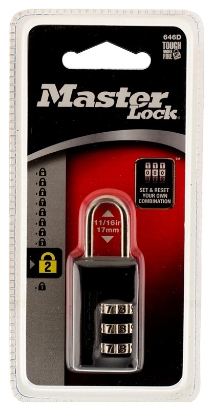 646D COMBINATION LOCK
