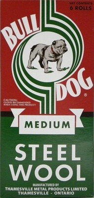 STEEL WOOL MEDIUM 6PK