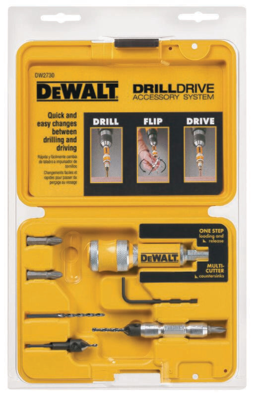 DEWALT DRILL DRIVE SYSTEM 8PC