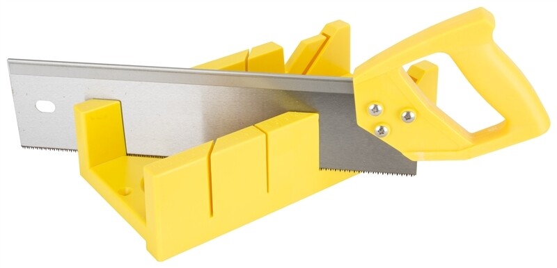 VULCAN PLASTIC MITRE BOX W SAW