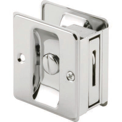PLSHD CHRM PRIVACY SLIDING DOOR LOCK