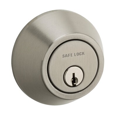 ATHENS SATIN NICKEL DEADBOLT ATHENS SATIN NICKEL DEADBOLT