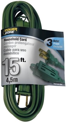 4.5M GREEN OUTDOOR CORD