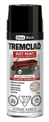 TREMCLAD BLACK GLOSS AERO 340G