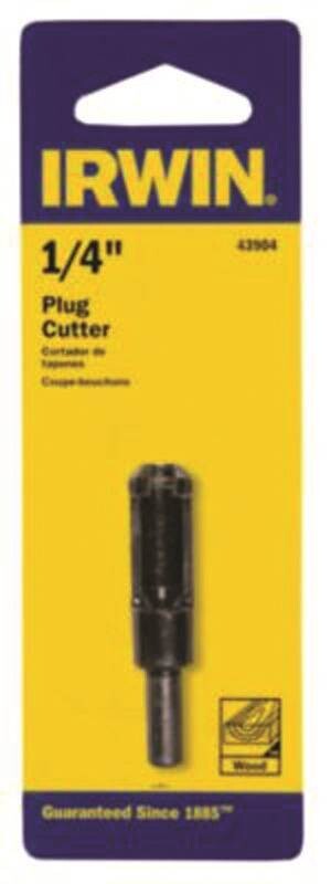IRWIN 1/4" STEEL PLUG CUTTER