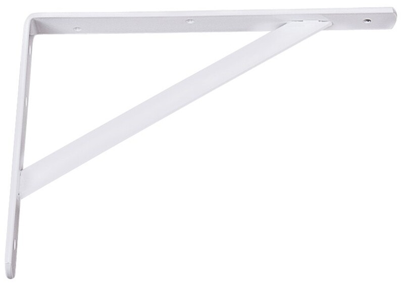 20" BRACKET WHITE REINFORCED 500#
