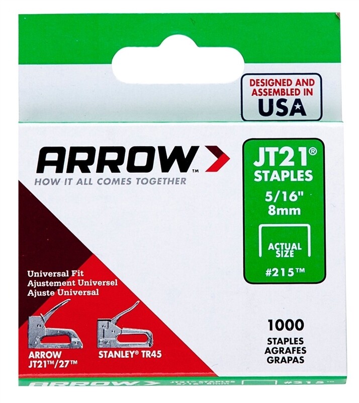5/16" ARROW STAPLES JT-21