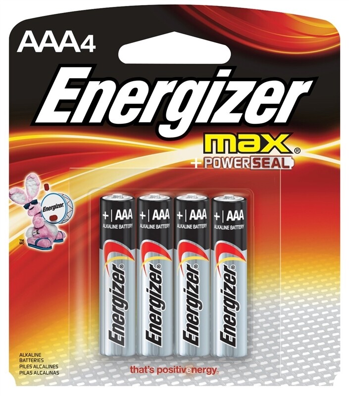 AAA BATTERY 4PK