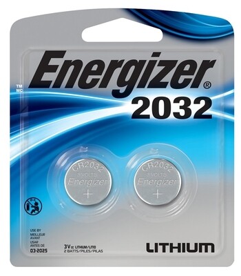 ENERGIZER BATTERY 2032 2PK