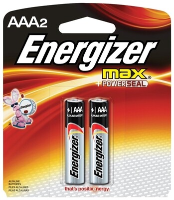 AAA BATTERY 2PK AAA BATTERY 2PK