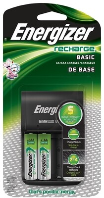 ENERGIZER BATTERY CHARGER W 2AA BASIC
