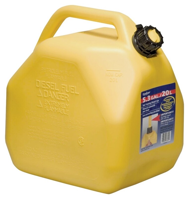 20L DIESEL CAN YELLOW