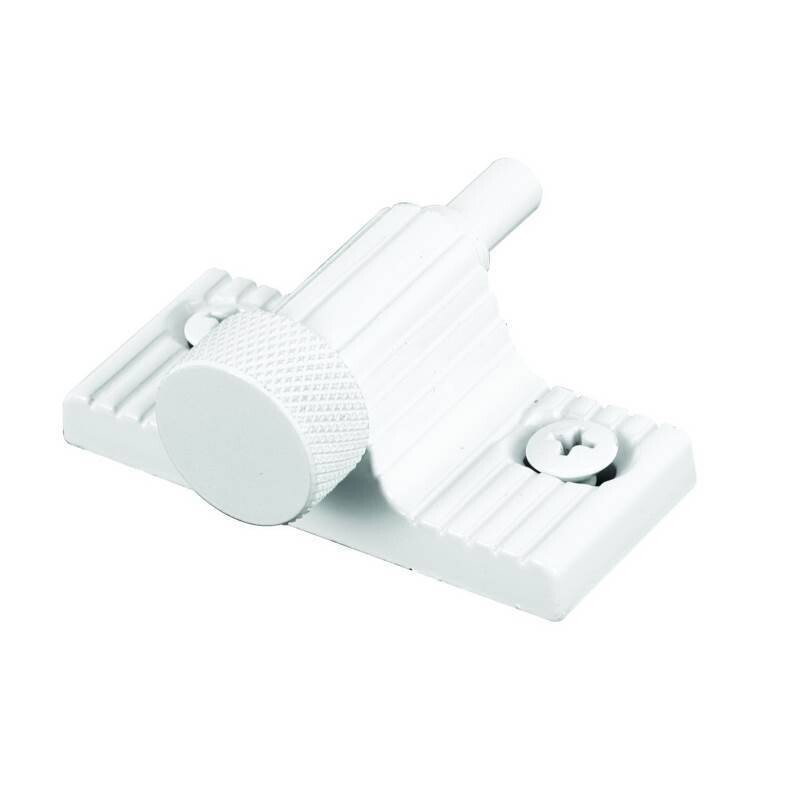 WHITE PATIO DOOR LOCK