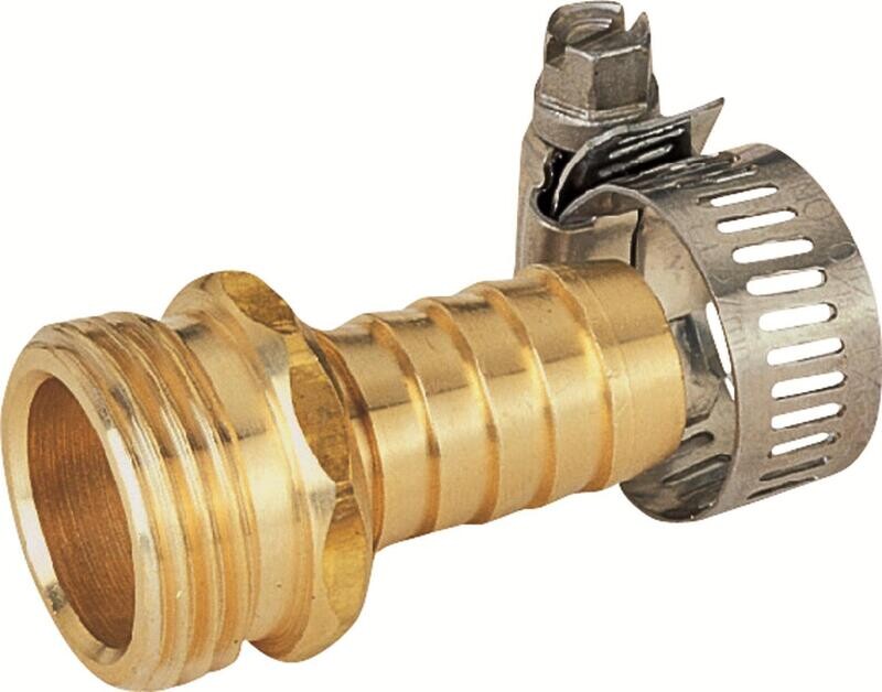 5/8" BRASS MALE COUPLING