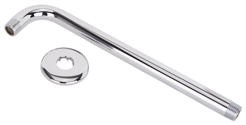 10" Chrome Shower Arm 90 Degree