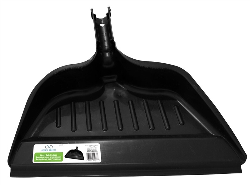HD DUSTPAN BLACK PLASTIC