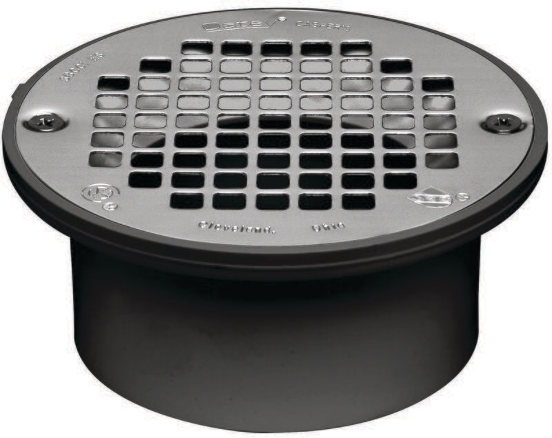 4" ABS Floor Drain Chrome