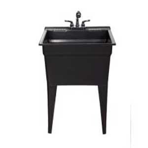 Plastic Laundry Tub Black 24 Plastic Laundry Tub Black 24" X 22" X 32" T