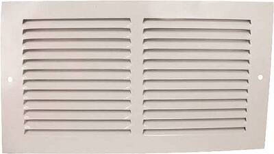 12X6 SIDEWALL GRILLE WHITE
