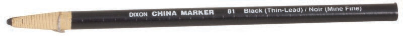 BLACK CHINA MARKER