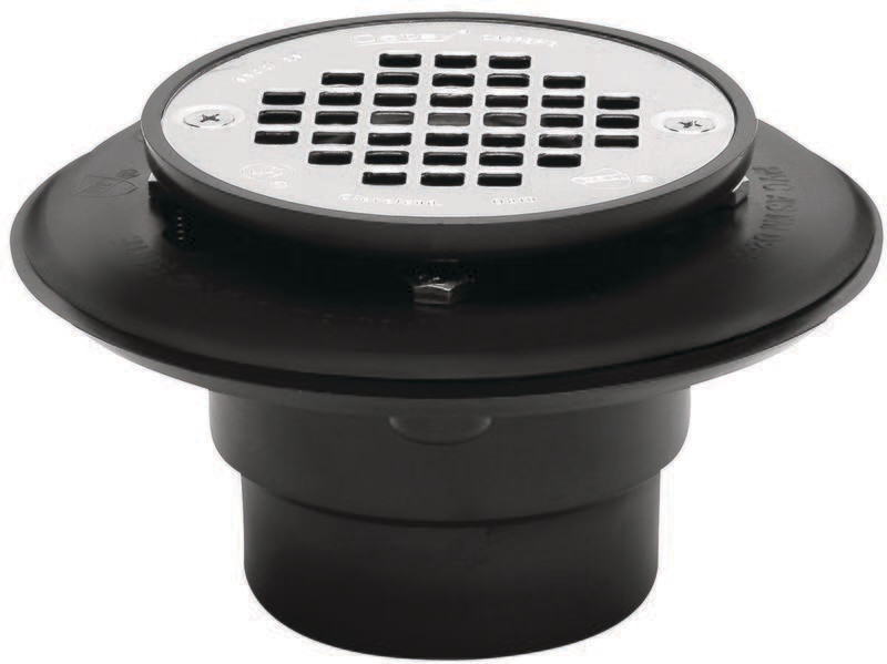 2" Shower Drain SS Round