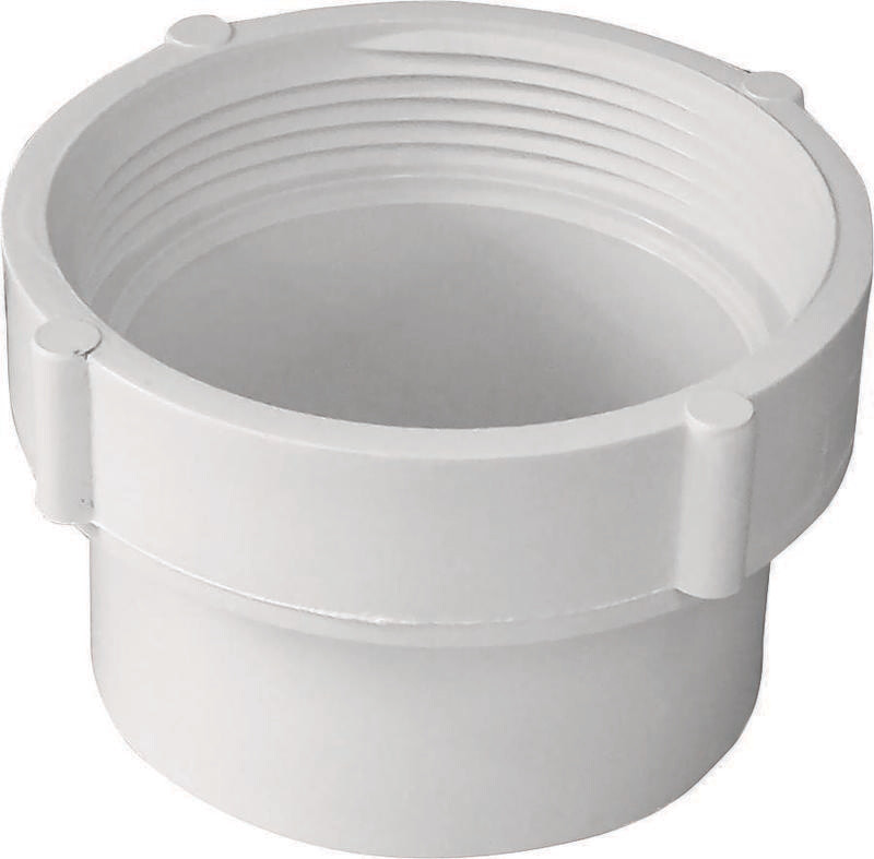 3" PVC C/O WITH PLUG MALE & FEMALE