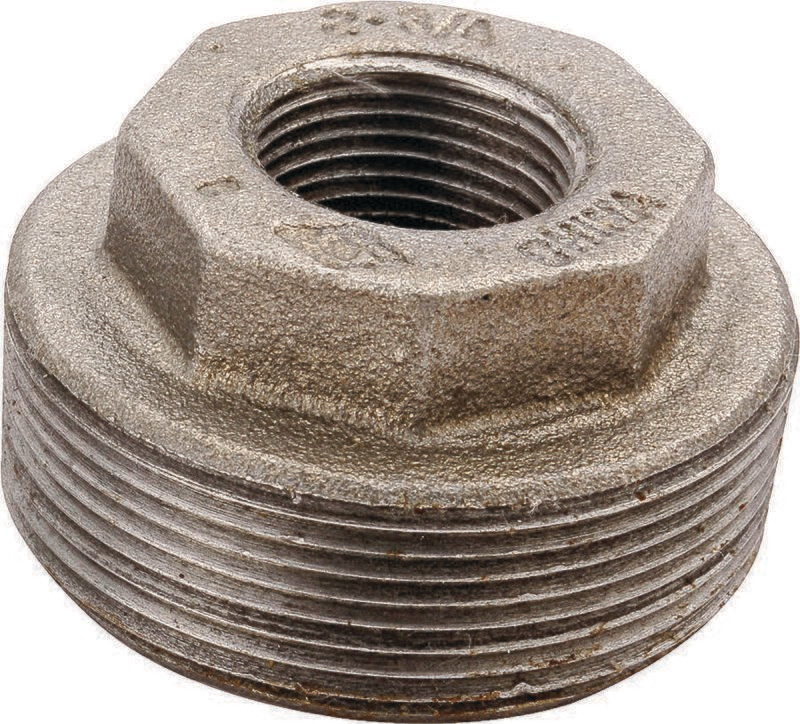 1" X 1/2" Black Bushing